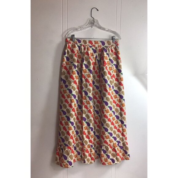 Perla Meyers Vintage Apron 1976 Full Size - Picture 1 of 6